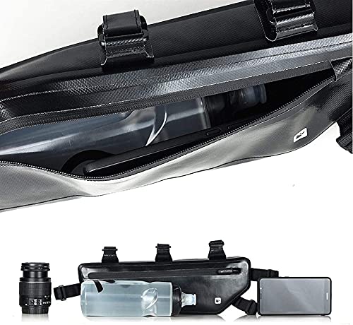 Bolsa triangular para viga delantera SSDD impermeable y resistente para mountain bike 8