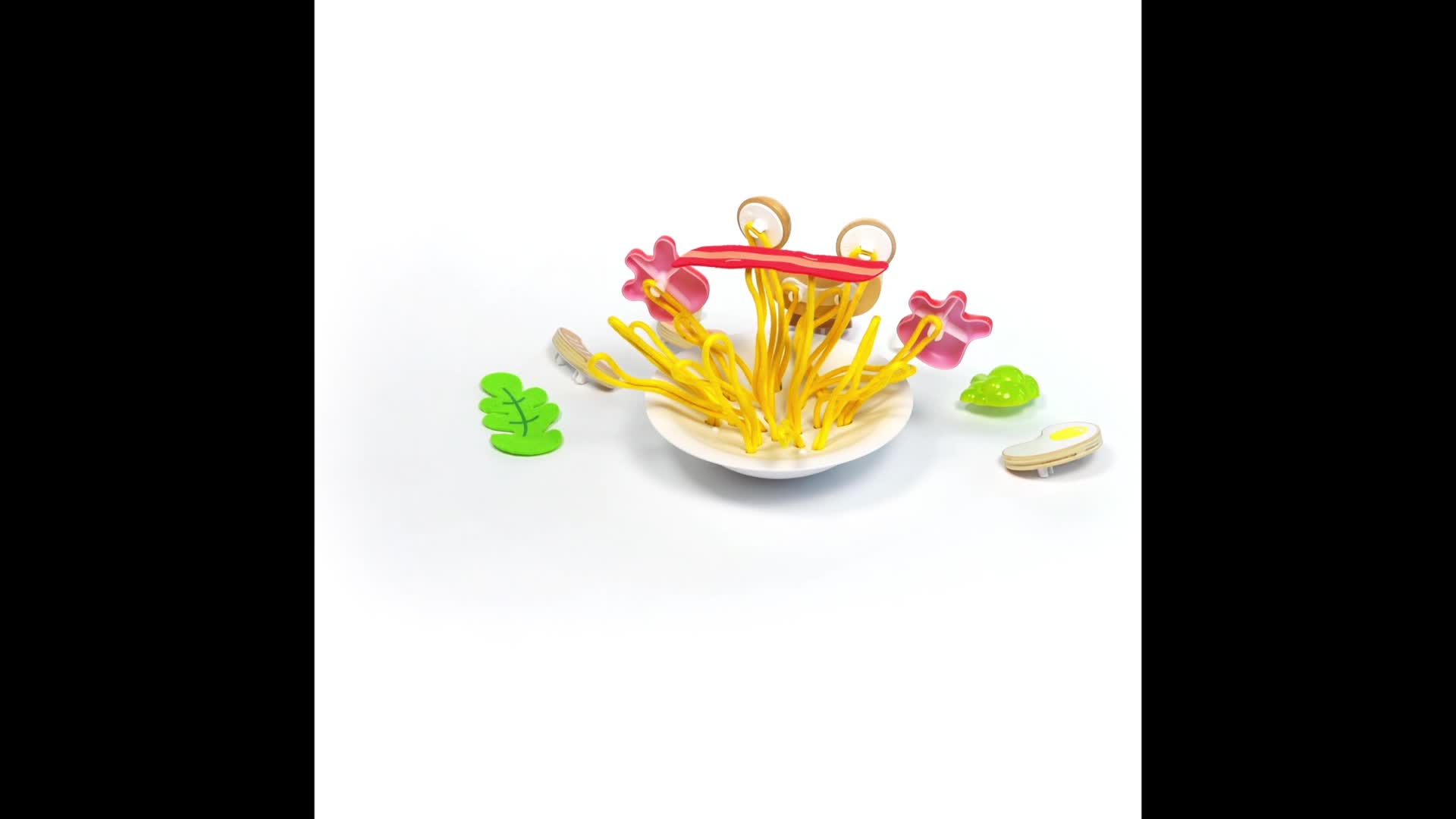 Hape Silly Spaghetti E3165 Spaghetti-Fidget-Spielzeug, buntes Spielzeug-Set für Kinder ab 3 Jahren, 13-teilig – Bild 8