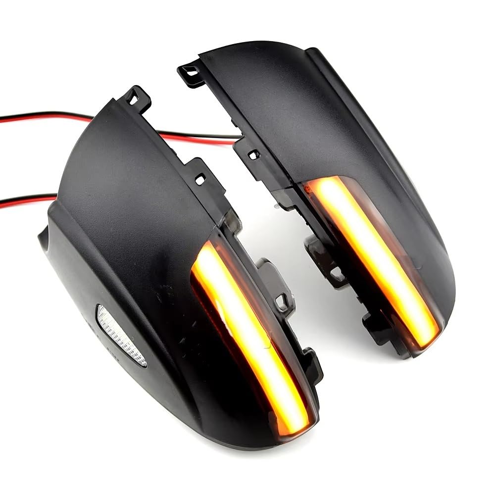 intermitentes laterales LED dinámicos Luz LED De Señal Giro Dinámica, Intermitente Agua Corriente Para VW,Para Tiguan MK1, Indicador Espejo Secuencial