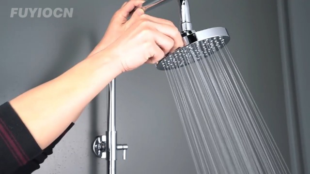 All Metal Rain Shower Head 6 Inch – 2.5 GPM High Pressure, Chrome ...