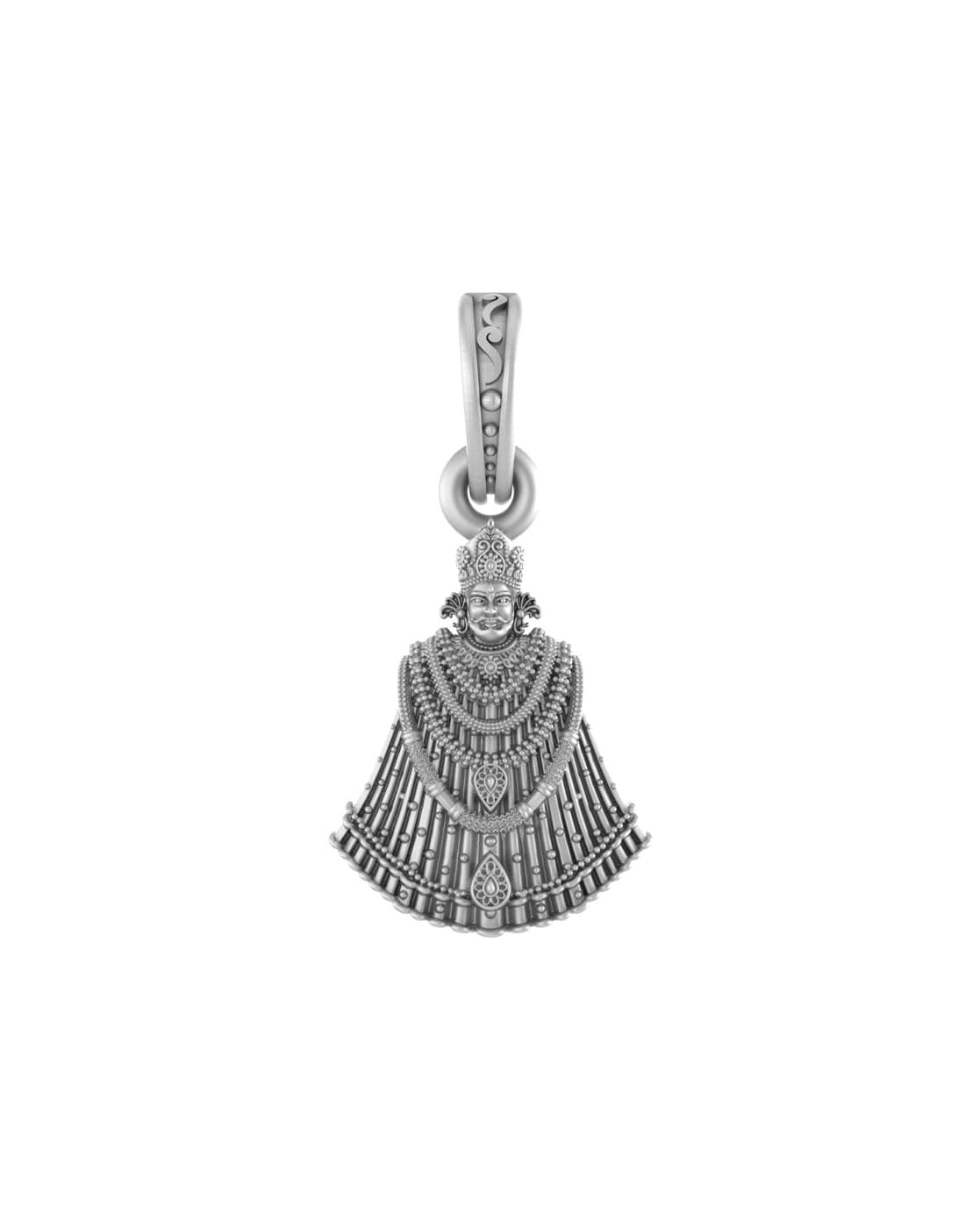 Pendentif Baba Khatu Shyam Mtrolls d'exception en argent sterling 925 - 5