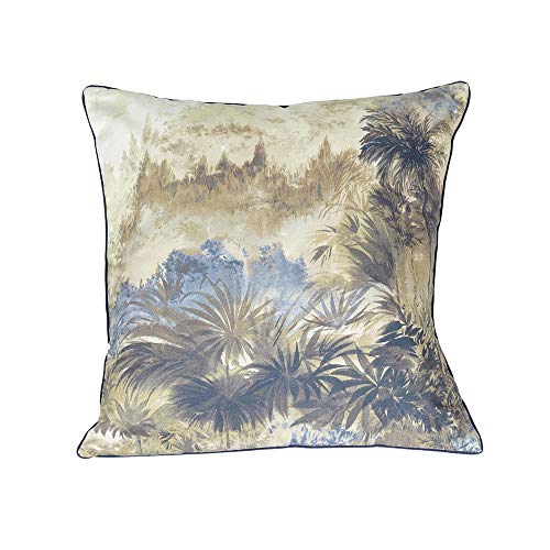 L1NK STUDIO Funda cojin Estampado Coussin imprimé, Coton, Naturel, x_50cm Cover