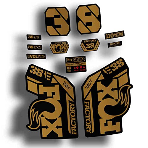 CUAC REVOLUTION Stickers Forks Fox Factory 38 EBIKE 2021 Bike Cycling (Copper Metallic)