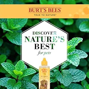 Burts bees for pets naturally derived ear cleaner with peppermint and witch hazel  effective  gentle dog ear cleaning solution for all dogs and puppies  made in usa 4 oz   cucciolini doodles