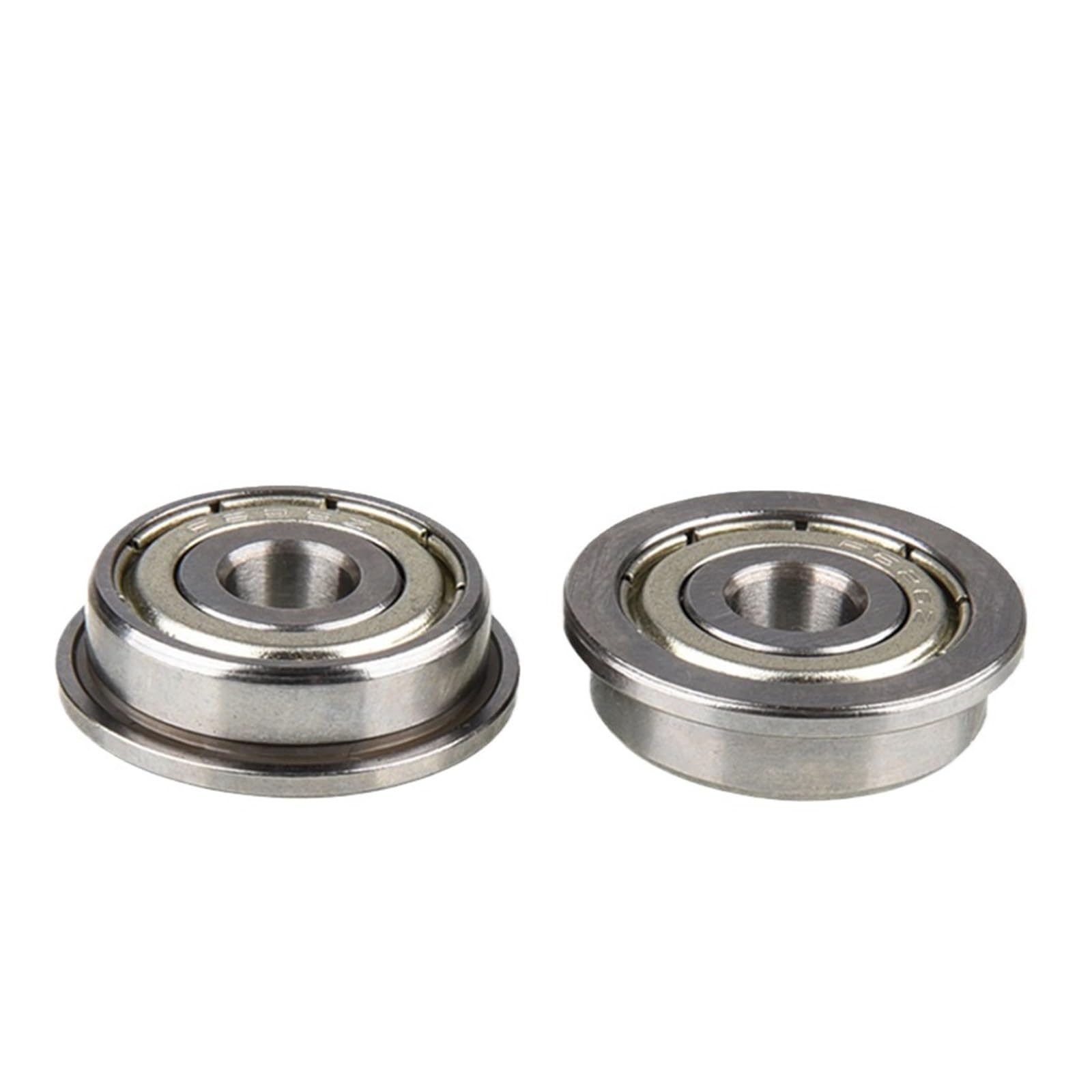 TCTKPAMANZ 2 PC Flange Cup Micro Bearing with Flange F623zz F624 F625 F626 F627 F628 F629zz(F627-ZZ 7x22x7)