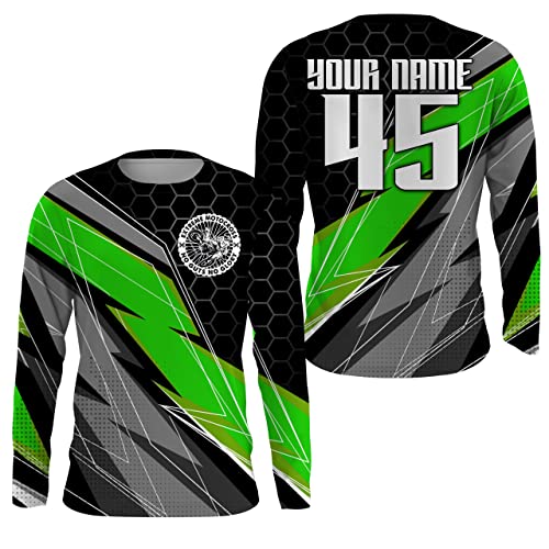 Custom Motocross Jersey UPF30+ Dirt Bike Extreme MX Racing Adult&Kid Off-Road Motorcycle Shirt| NMS770