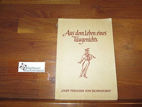Aus Dem Leben Eines Taugenichts Eichendorff www.amazon.de