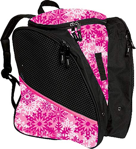 今ならほぼ即納 Transpack Ice スケートバッグ Pink Snowflake スケートバッグ Tomartrust Org