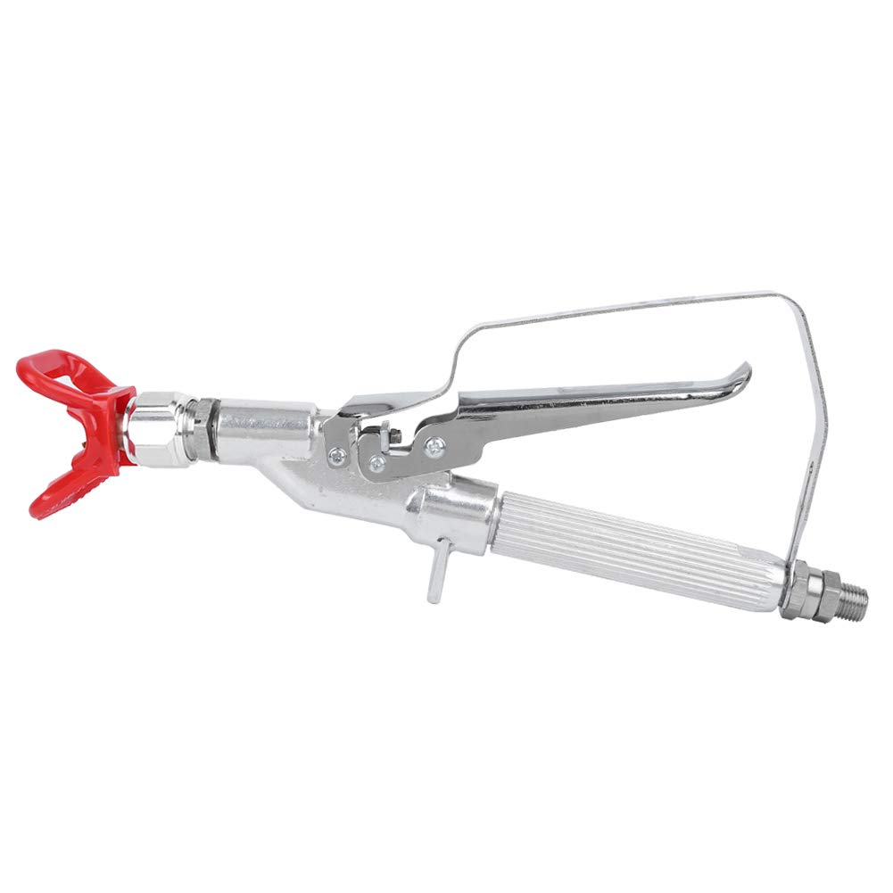 Aerografo ergonomico per spruzzatore di vernice G1/4 pollici in acciaio inossidabile ad alta pressione per strumenti hardware