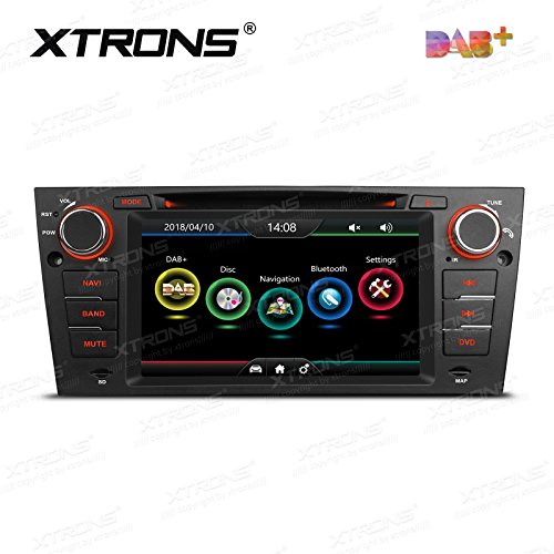 XTRONS 7" HD Touch Screen Autoradio mit Windows CE DVD-Player Autostereo unterstützt GPS Navigation Dual CANbus Bluetooth5.0 Auto Musik Streaming DAB FÜR BMW 3 Series