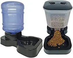 Bebedouro 10lts + Comedouro 8lts Cães e Gatos Pet