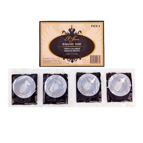 Marky's Caviar Squid Ink, 0.14 oz, 4 Piece