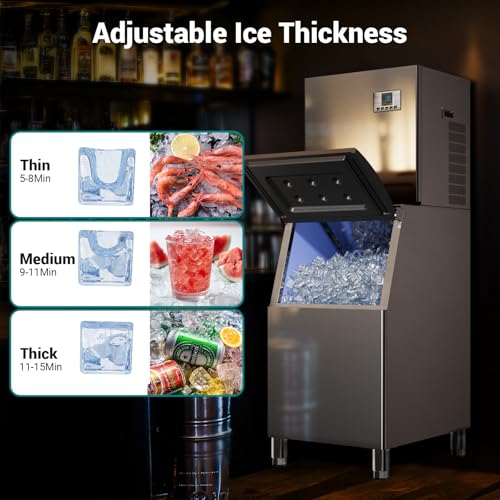 Commercial ice maker machine