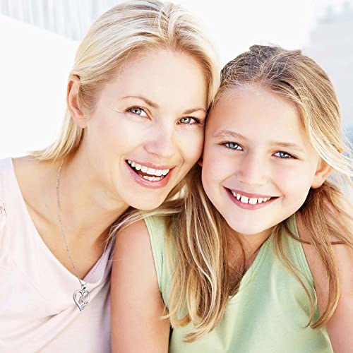 Gifts for Women Heart Initial Necklaces for Women Christmas Gifts for Women Sterling Silver Necklace Heart Necklace Initial Letter Necklace for Women Valentines Day Gifts2