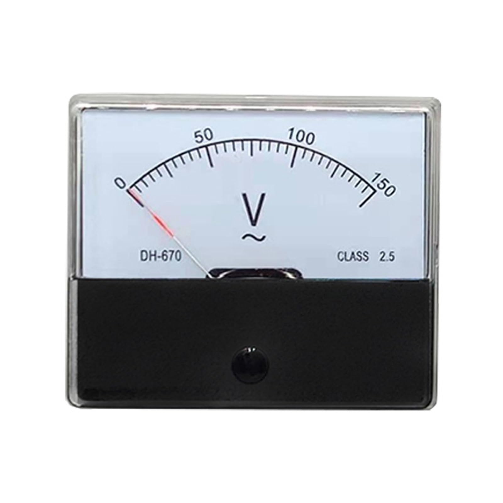 voltímetro, Voltímetro analógico DH-670 for panel de CA, probador 5V-300V for pruebas circuitos (1 unidad)(150V)