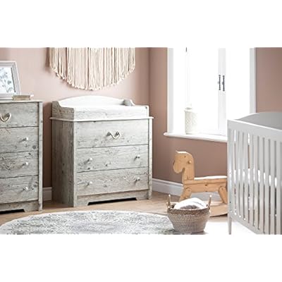 South Shore Aviron 4-Drawer Chest, Seaside Pine 51v8+tCMQ7L. SS400