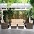 BPTD Patio Conversation Set Balcony Furniture PE Outdoor Patio Furniture Sets Wicker Sofa with Cushions and Coffee Table for Porch, Lawn (Mix/Beige)