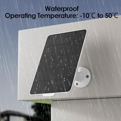 3W Typ-C Solarpanel für Überwachungskameras - 5V/1A Outdoor Wasserdichtes Solarladegerät, hohe Effizienz und langlebige Stromversorgung