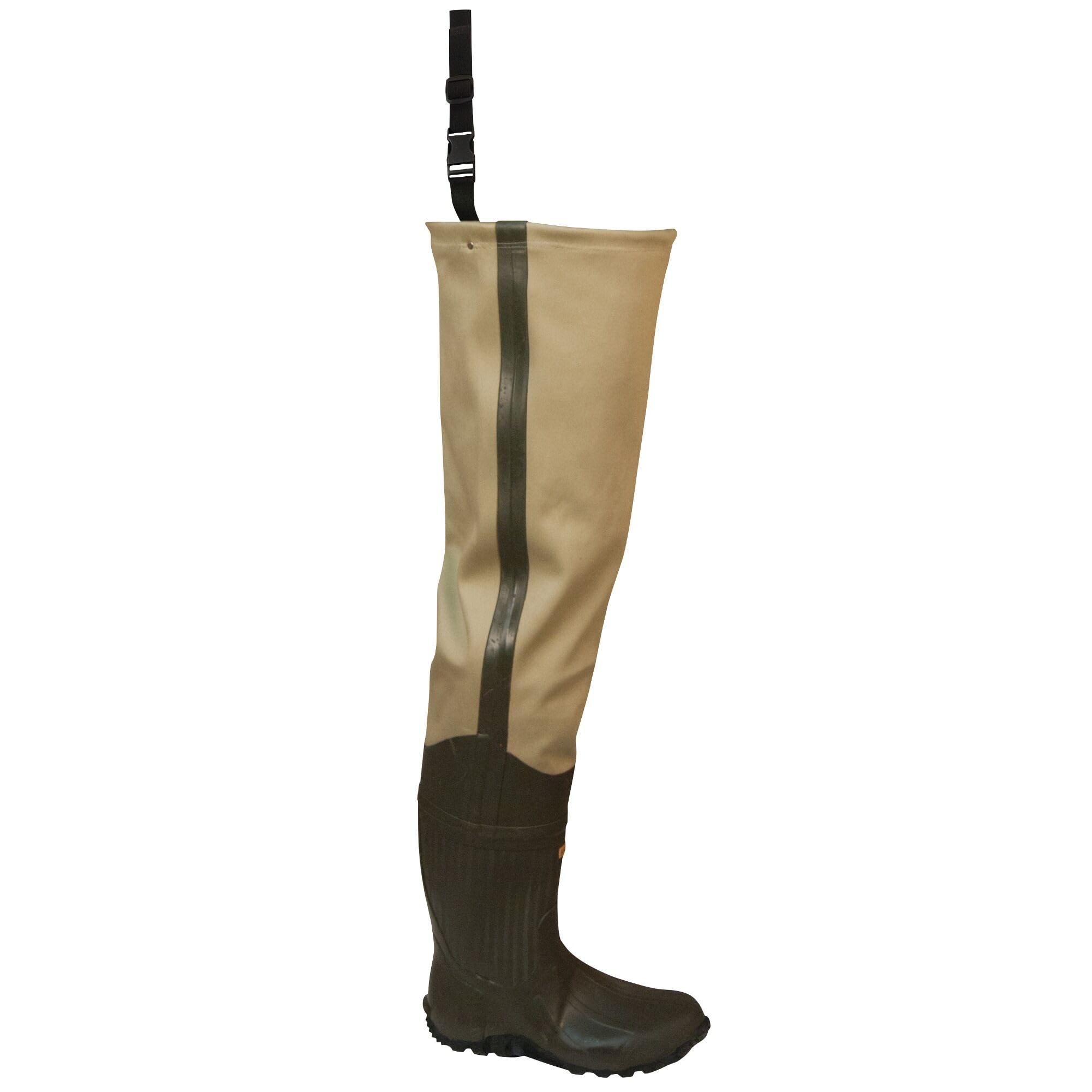 Bottes De Pêche Frogg Toggs Hellbender Avec Semelle En Feutre - Taille US 11 - Vert - Occasion