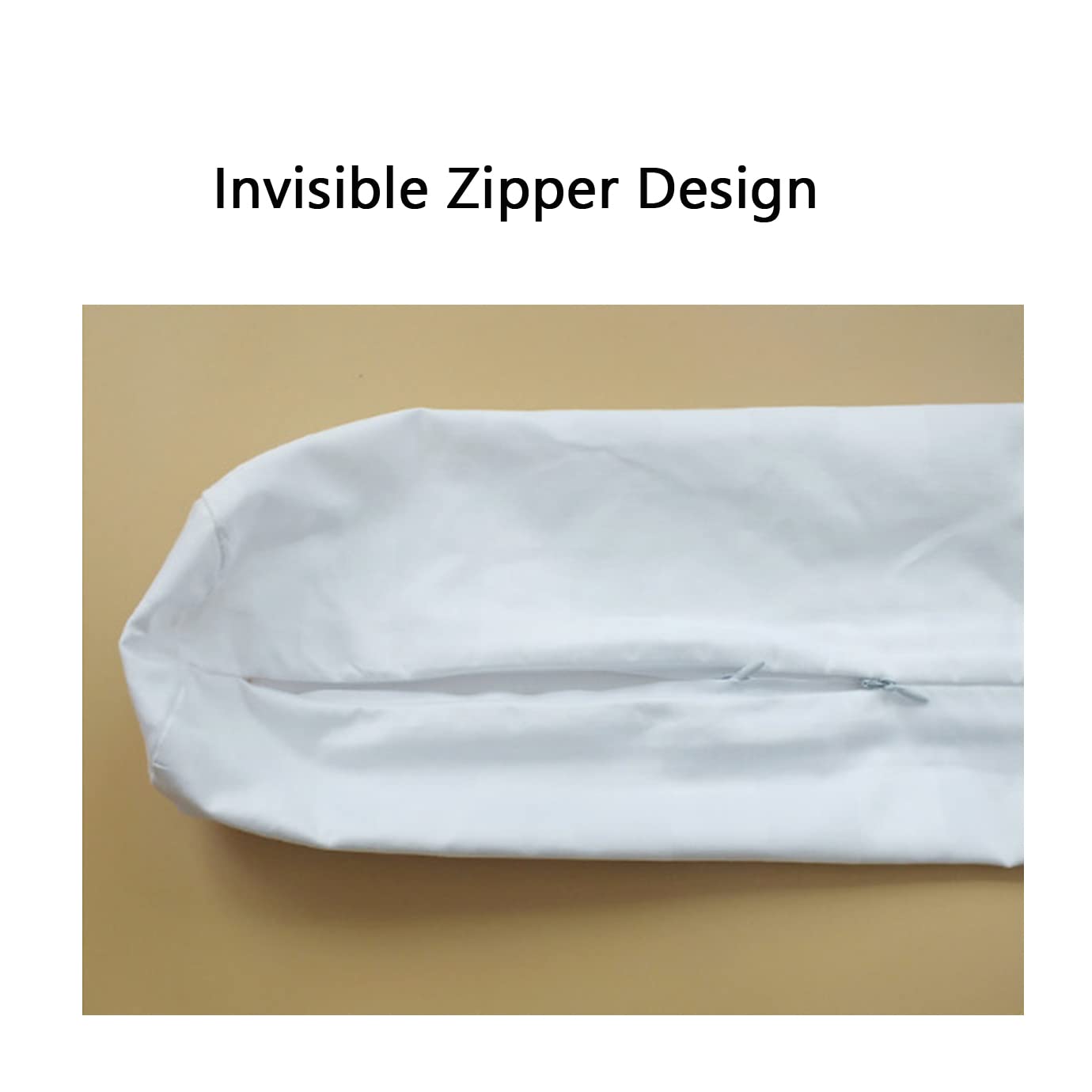 Bolster kussen Mexican - geel - 15x50 cm