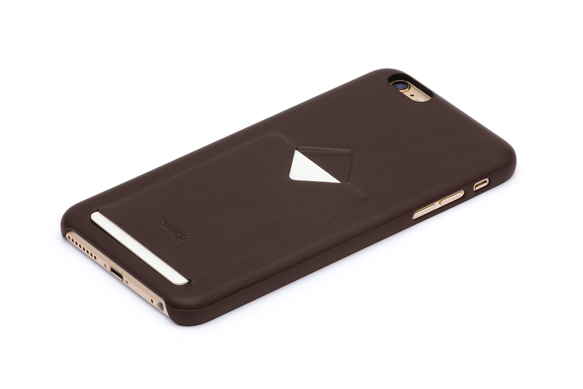 BellroyBellroy Phone Case with Card Holder for iPhone 6 Plus (Leather iPhone Wallet, Holds 1 Card, Slim Profile) - Java