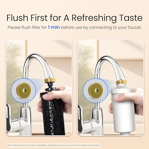 Image of Waterdrop TK15-A-FS Gravity Water Filter System, NSF /ANSI 42&372 Standard, Reduce Chlorine, Stainless-Steel Water System with 4 Filters, Metal Spigot and Stand for Home, Travel, Emergencies, 1.5G