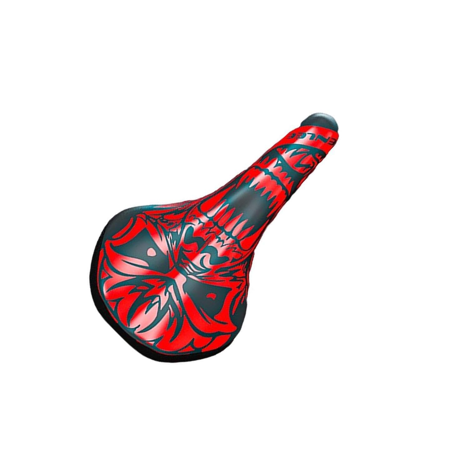 KIXZSAZ Shock Absorbing Bike Saddle with Memory Foam Improved Comfort for Cyclists Which Can Be Adjusted Freely According to Sitting Posture Bike Saddle Seat, Orangutan, 265x145x23mm