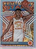 2023 Topps Chrome McDonald's All-American Future Stars Refractor #FS-7 Xavier Booker EAST Official Prospect Basketball Card in Raw (NM or Better) Condition