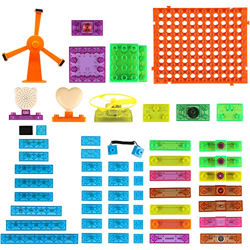 PANTHEON Circuits for Kids STEM Science Electronic Circuit Kit Toy - 600 Projects for Age 8 9 10 11 12 to 15 Year Old - 64 Pieces - Thumbnail 2