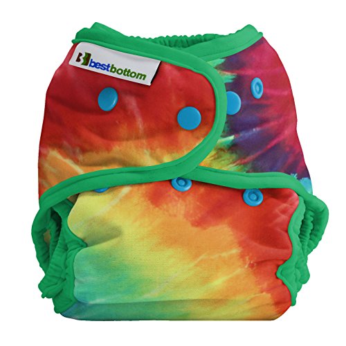 Best Bottom Cloth Diaper Shell-Snap, Totally Tie Dye
