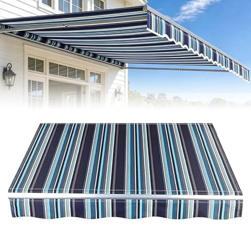 SMCMGECEUZ Lona De Repuesto Retráctil para Toldo Tela De Repuesto para Toldo De Balcón 2 3 4 5 6 7m Techo De Repuesto para Toldo Impermeable(13x10ft/400x300cm)