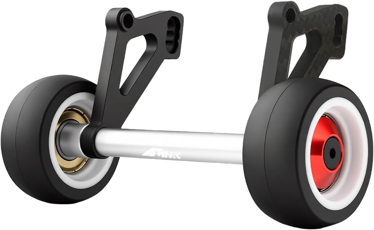 Alloy Carbon Fiber Wheelie Bar Adjustable Angle Compatible with Arrma 1/8 Notorious Kraton 6S EXB V6 4X4 RTR Notorious Series Upgrades Part Sliver