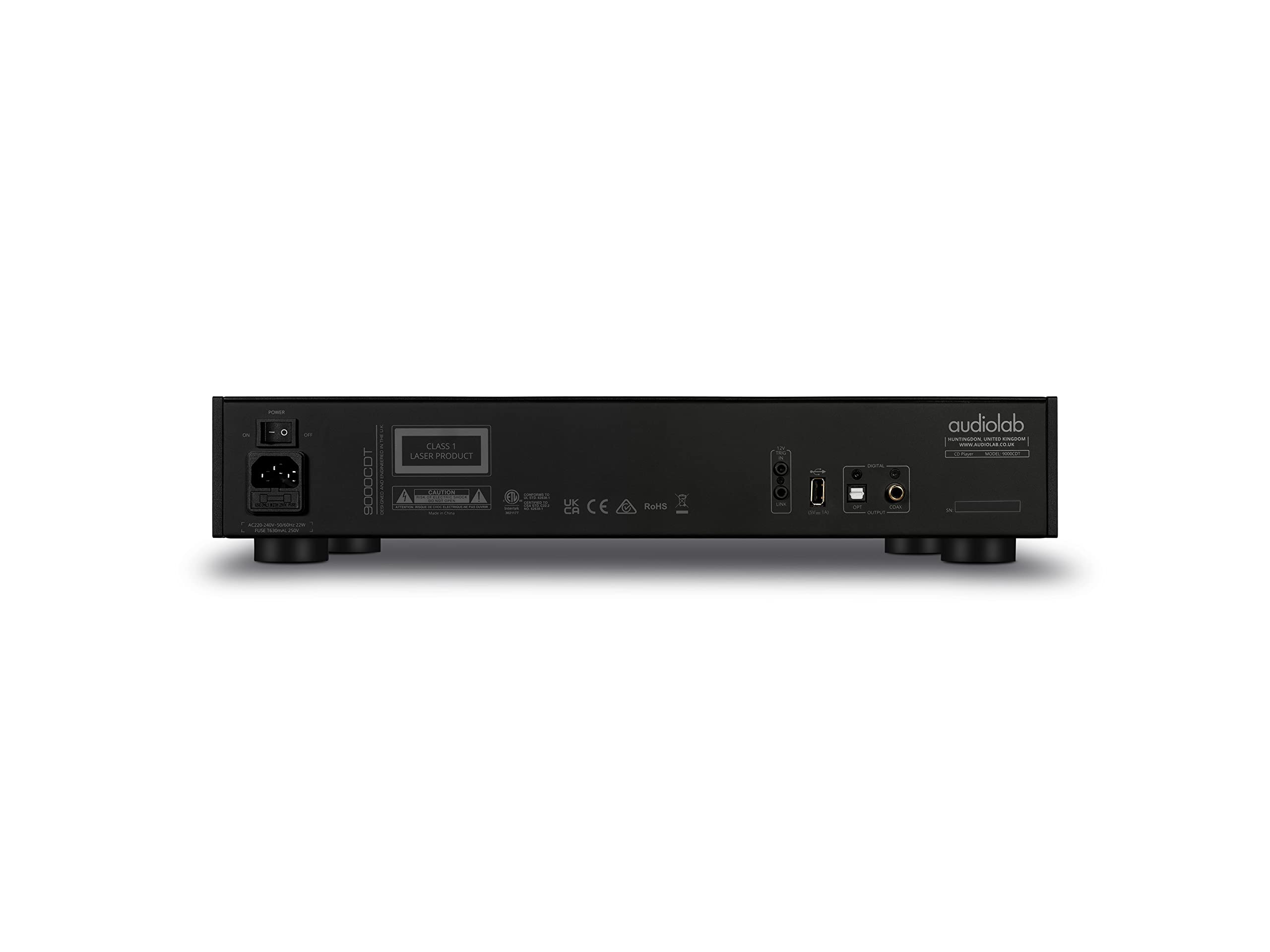 Audiolab 9000CDT Lettore CD - Alluminio Nero
