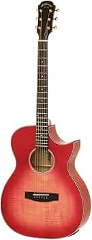 Amazon | ARIA AF-107CE FMPK エレアコギター アリア | スチール弦