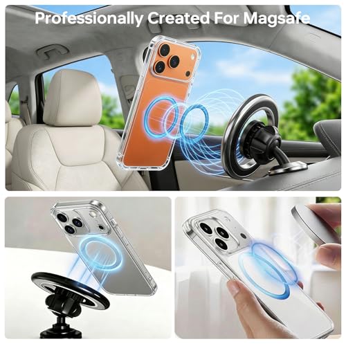 WONLIVE MagSafe Metal Ring Stickers, 4 Pcs (Black) - Image 5