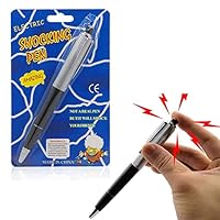 WYFCR Elektroschock-mit Batterie-Fun-Streich-Witz-Trick-Spielzeug für Schabernack, Shock Pens Stromschlag Kugelschreiber, Spaß Prank Shock Pens Tricky Lustige Überraschung April Toy