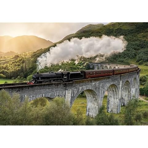 Cheatwell Games 1000 Piece Jigsaw World's Smallest Puzzle Glenfinnan Cover