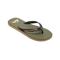Quiksilver Molokai, Sandali Uomo, Verde 2, 47 EU