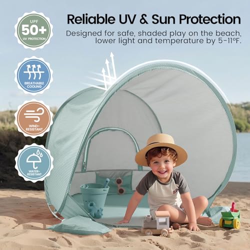 Tiny Land Baby Beach Pop-Up Tent