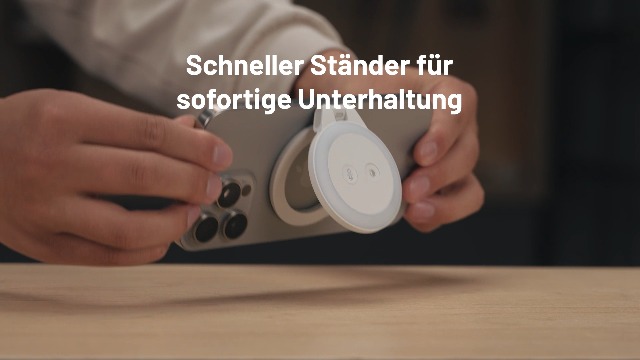 PGYTECH MagCam Phone Grip Kit, 3 in 1 Handygriff mit MagSafe Wireless Charging/Abnehmbare Bluetooth Fernbedienung für iPhone 12/13/14/15/16/Android 14, Telefonständer, Mintgrün
