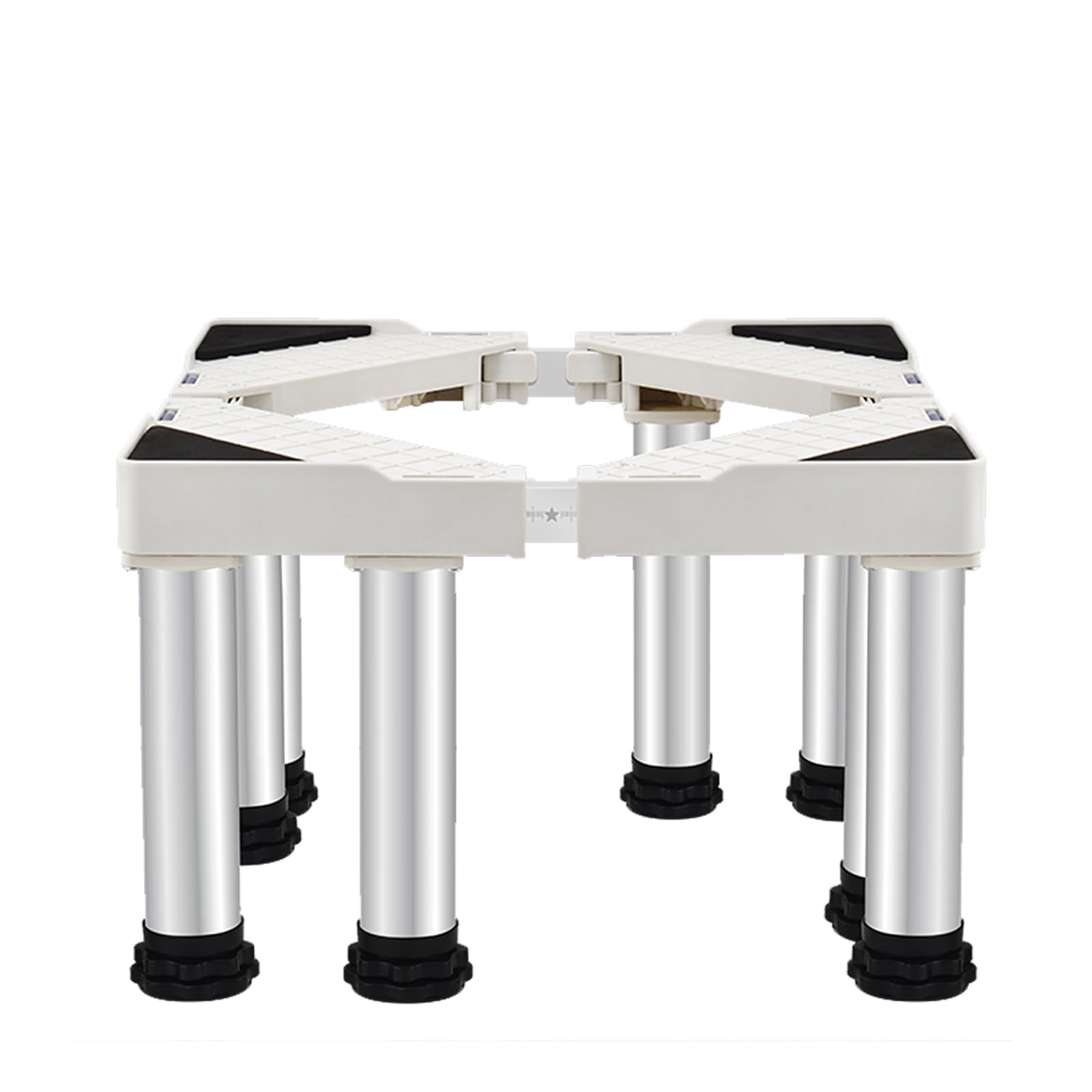 Support de réfrigérateur blanc 29 cm à 4 pieds réglables pour mini bar
