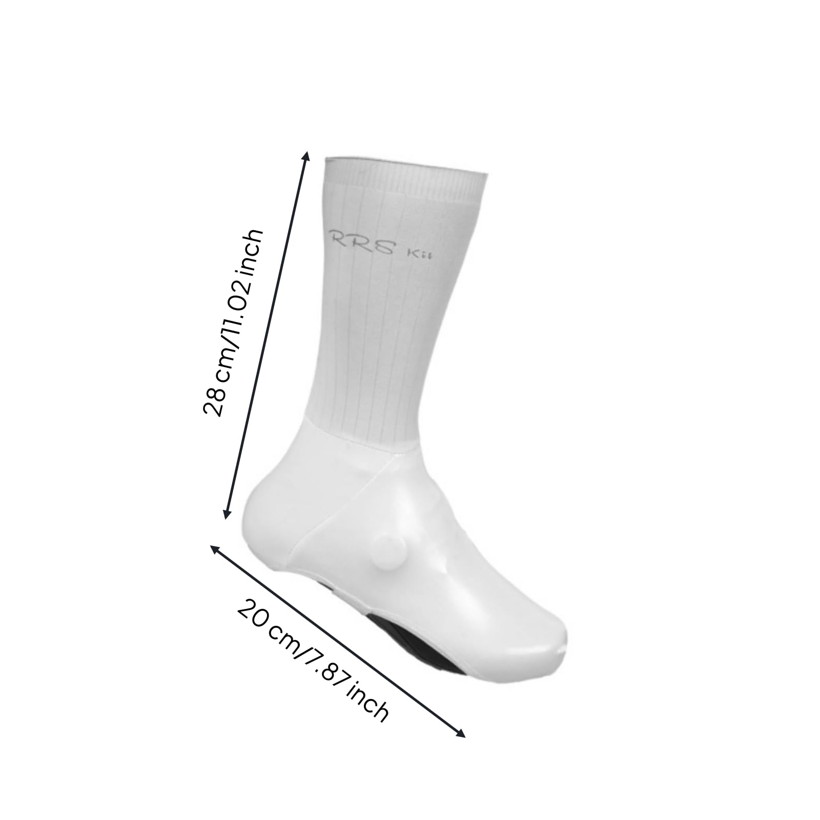 Cubrezapatillas Ciclismo Aerodinámico Cubre Zapatillas Ciclismo Ajustado Sobrezapatos para Ciclistas