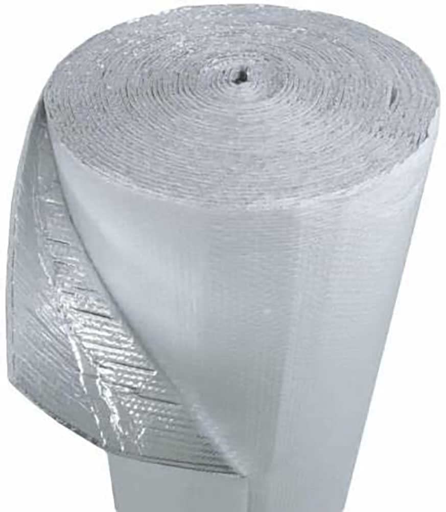 RFoil Single Bubble Insulation Roll 48" X 125' (500 Sq Ft) - Reflective Radiant Barrier For Attic, Garage, Metal Buildings