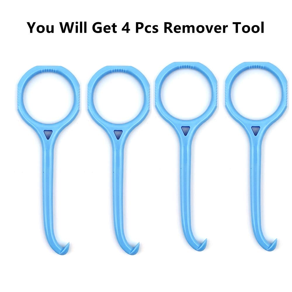4 Pcs Remover Tool Clear Aligner Removal Tool for Invisible Removable Braces (Clear) : Health & Household