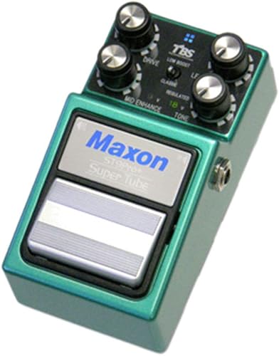 Maxon Nine Series ST-9 Pro+ Super Tube Pro+ Pedal de efectos de distorsión de guitarra