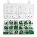 XLX 270Pcs 18 Sizes Rubber O-Ring Gasket Silicone Sealing Repair Box Washer Seal Assortment Set for Plumbing Automotive General Repair
