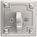 Emtek 8554 Arts and Crafts Style Designer Brass One-Sided Deadbolt