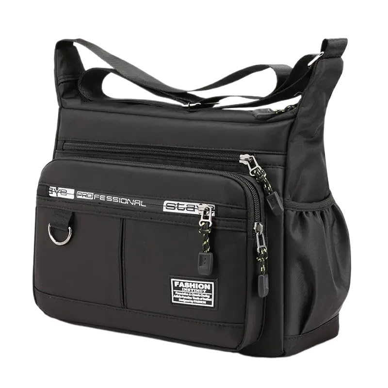 Bolsa de hombro individual de gran capacidad con bolsillos organizadores avanzados