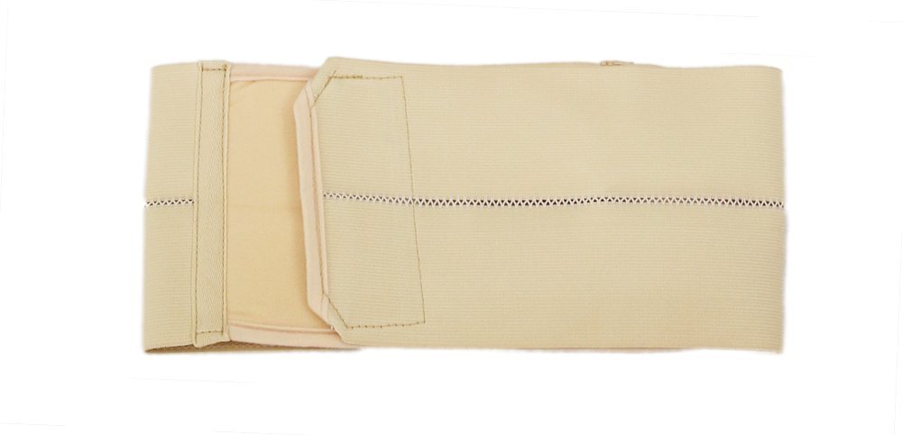 ObboMed® MB-2200XXL 2-Panel Elastic Postpartum Girdle/Postoperative Abdominal Binder Belt, Injuries Support, Post Pregnancy, Post-Surgical, Hernia, Belly Wrap Brace–Trimming Waist (XXL:47-52 inches)