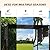 HOMPUS 10' x 10' Outdoor Pergola with Sun Shades, Double Canopy Pergola with Aluminum Frame, Modern Patio Pavilion Gazebo with Weather-Resistant Fabric for Patio, Garden, Grey